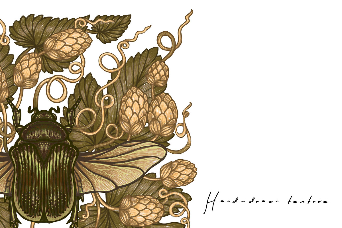 RICH HARVEST — Botanical Patterns, a Decorative Illustration by Liiafis (Photo 10 of 17)