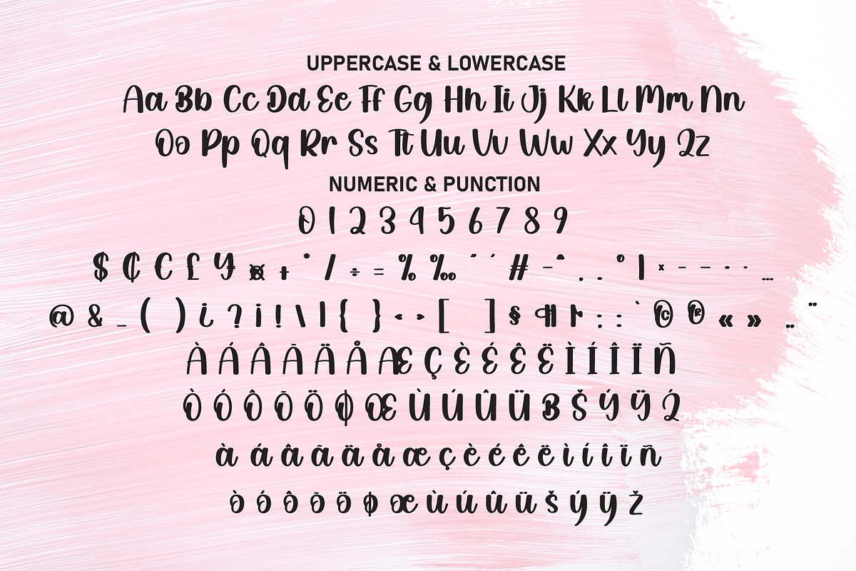 Brush Barbie | Script Font, a Handwritten Font by Scratchones (Photo 6 of 9)