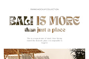 BALI Tropical Frames Mockups, a Household Mockup by Muse Mockups (Thumbnail 2 of 20)