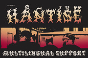 CS Carnage – Black Metal Font, a Blackletter Font by Craft Supply Co. (Thumbnail 6 of 8)