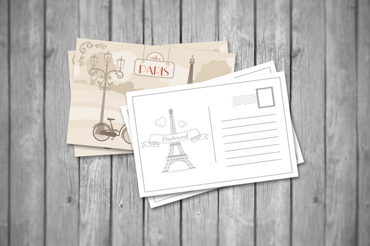 50% OFF -Realistic Postcard Mock Ups, a Print Template by Creative Shop (Photo 8 of 14)