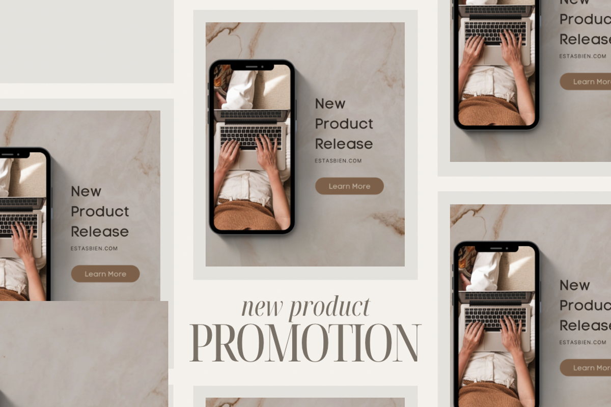 new product promotion template, a Templates & Theme by estasbien