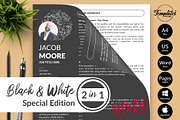 Creative CV Bundle / Resume - Jacob, a Resume Template by Templates Design Co. (Thumbnail 1 of 23)