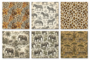 Vintage Jungle Safari Digital Patter, a Texture Graphic by Dream Creation (Thumbnail 4 of 7)