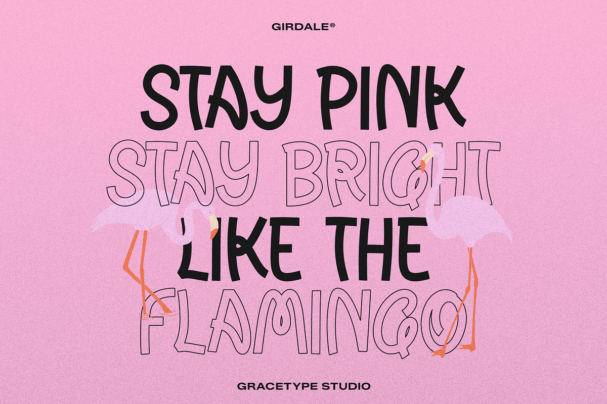 Girdale | Playful Hand Drawn, a Handwritten Font by gracetype_studio (Photo 8 of 12)