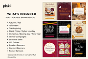 Seasonal Email Campaign Template Kit, an Email Template by The Pixel Palace (Thumbnail 5 of 8)