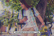VHS Aesthetic Photo Effect, a Layer Style Add-On by dokudokunomi (Thumbnail 1 of 4)