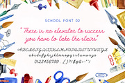 Back to School Font Bundle, a Handwritten Font by Salt & Pepper Designs (Thumbnail 4 of 12)