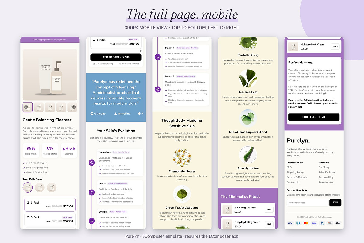 Purelyn - Shopify EComposer Template, a Shopify Template by Boost Convert (Photo 10 of 11)