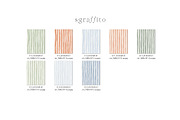 Sgraffito Organic Stripe Collection, a Pattern Graphic by TSTUDIO (Thumbnail 4 of 9)