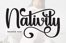 Nativity | Script Font