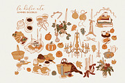 Italian Autumn - La Dolce vita Vol 2, an Object Illustration by lokko studio (Thumbnail 3 of 9)