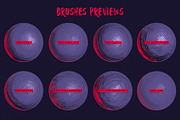 Procreate Rake Brushes, a Brush Add-On by MiksKS (Thumbnail 7 of 11)