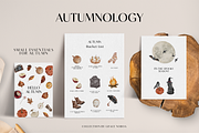 Cozy Autumn Fall Halloween Graphics, a Seasonal Illustration by Grace Noboa Illustrations (Thumbnail 3 of 7)