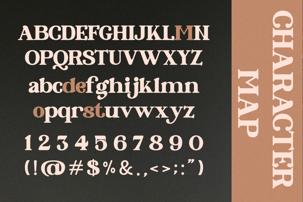 Modesto - Retro Modern Stylish Serif, a Serif Font by Qweera Studio (Photo 12 of 12)