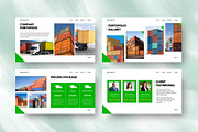 Logistics Pitch PowerPoint Template, a Presentation Template by FIBRINOSÄ (Thumbnail 4 of 4)