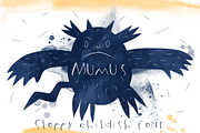 Sloppy childish font written by hand, a Script Font by VyacheslavKolb (Thumbnail 1 of 5)