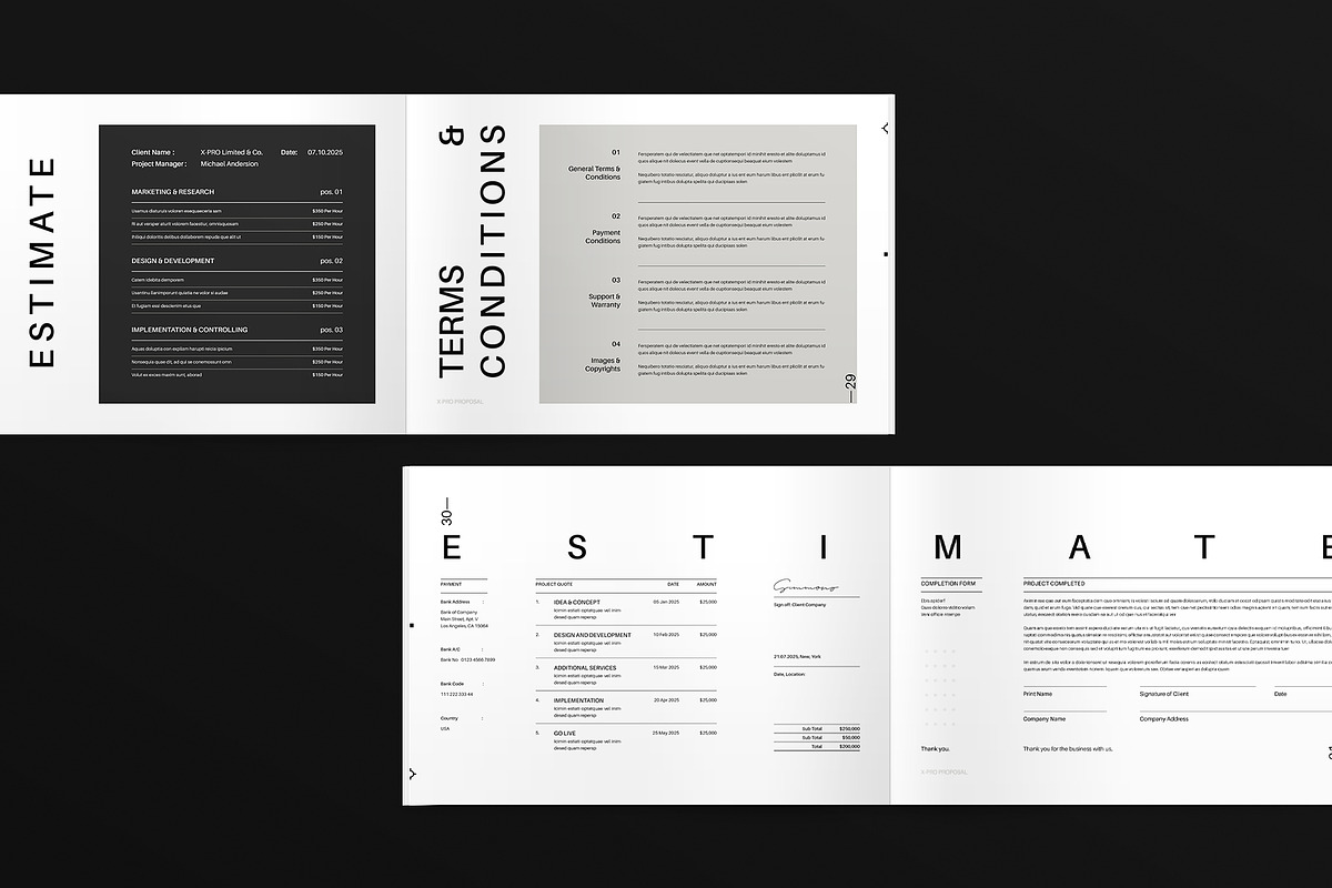 Minimalism Proposal Landscape Design, a Brochure Template by ArtisanaAura (Photo 12 of 13)