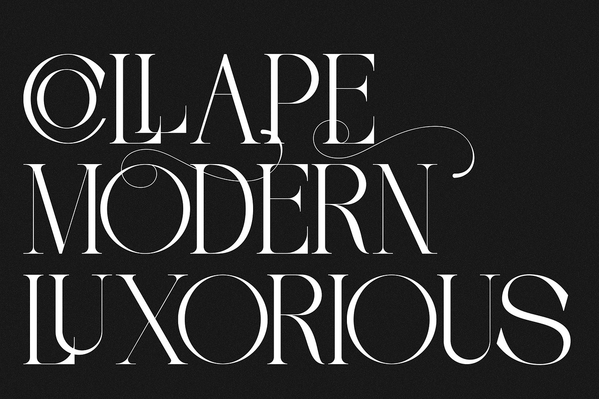 Olleca Elegant Classy Serif Font, a Serif Font by RantautypeStudio (Photo 9 of 19)