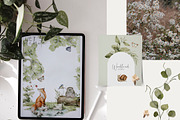 Woodland baby animals 2 Field flower, an Animal Illustration by 60secondsArt (Thumbnail 11 of 16)