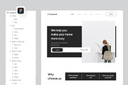 Furniture Landing Page Template, a Landing Page Template by design_hut (Thumbnail 3 of 3)