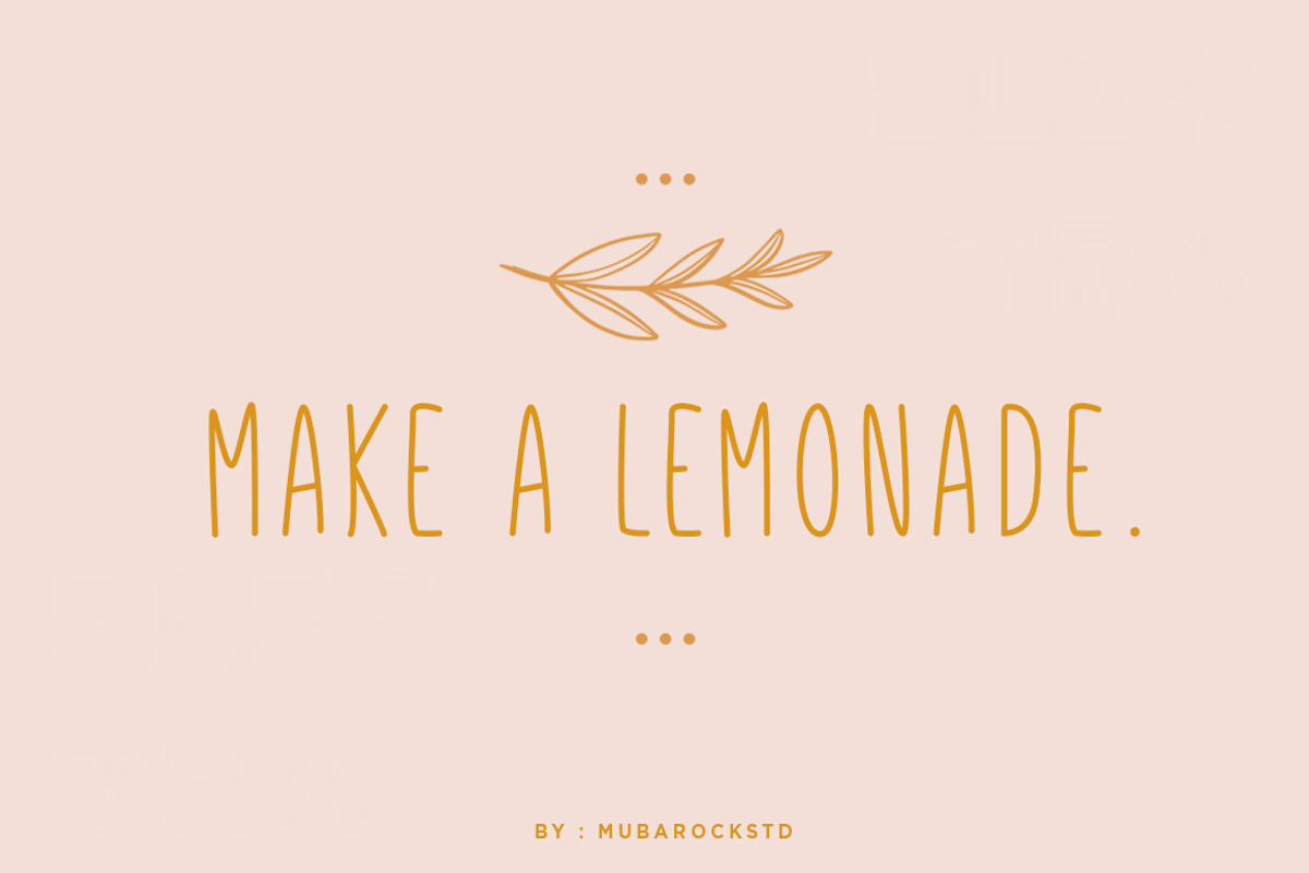 Amazed Shine, a Sans Serif Font by Pixslides (Photo 2 of 5)