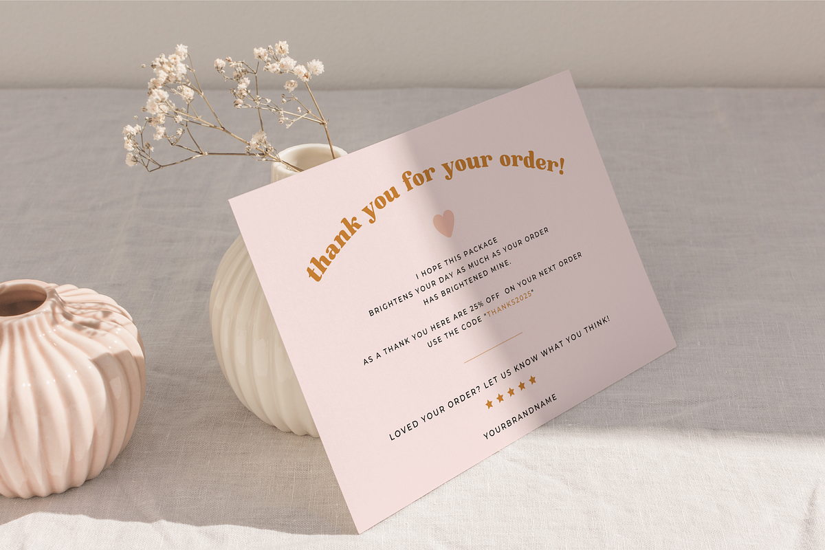 Thank you Card Business Template, a Marketing Template by Hellohastore (Photo 5 of 8)