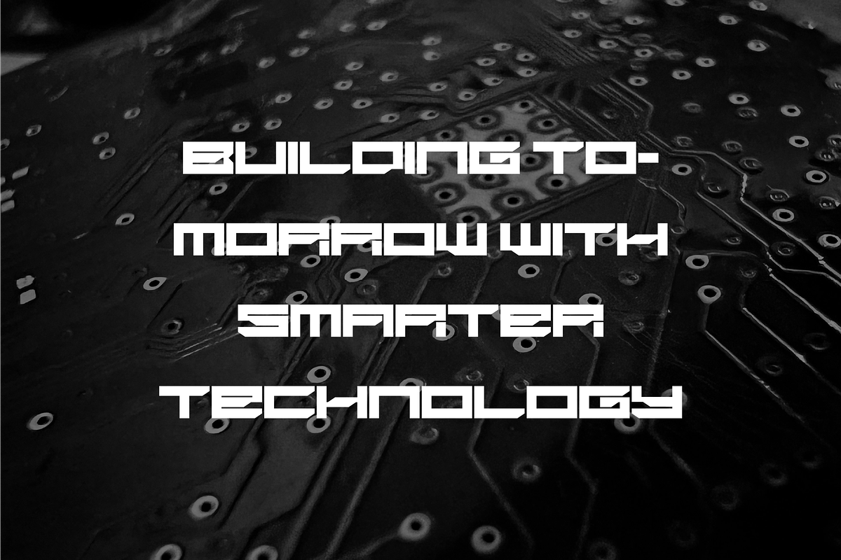 Amec - Futuristic Display Font, a Sans Serif Font by Typeagle (Photo 4 of 10)