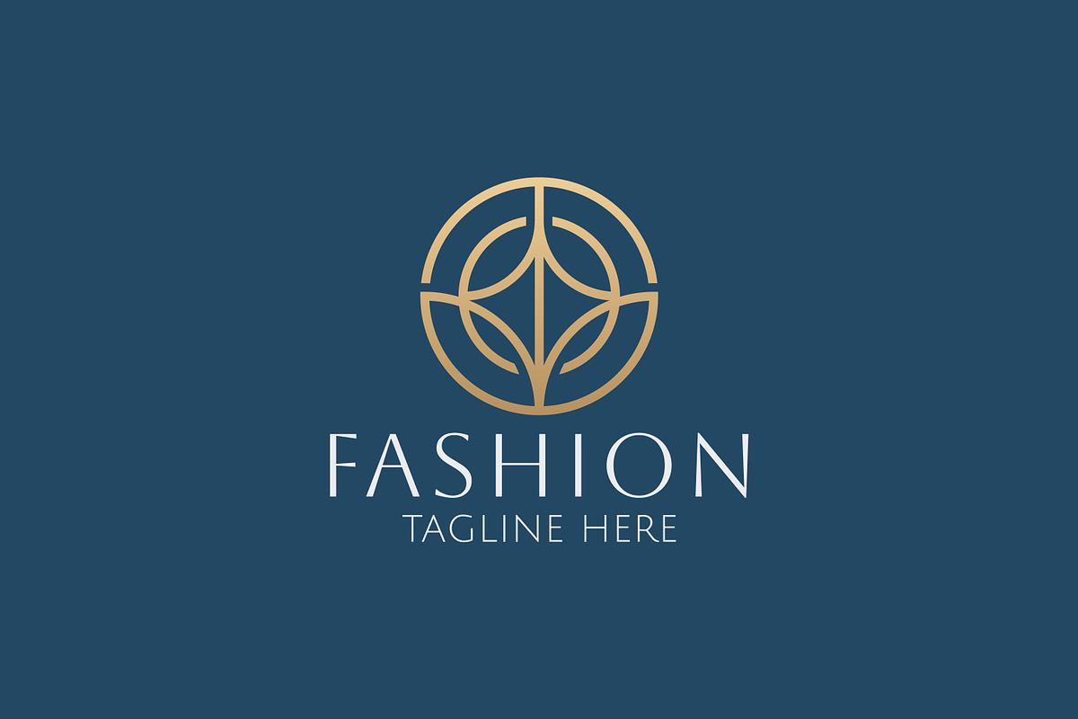 Fashion Elegant Abstract Golden Logo, a Branding & Logo Template by Signatoro (Photo 1 of 3)