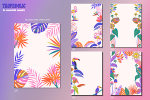 Tropical Summer Pattern Collection