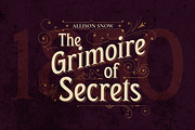 Thorne - Mystical Serif Display, a Serif Font by Imoodev (Thumbnail 5 of 7)