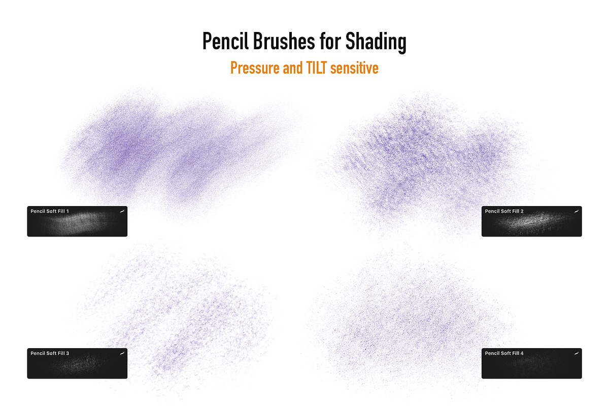 Pencils Procreate Brushes, a Brush Add-On by Andrew Skoch Design (Photo 4 of 12)