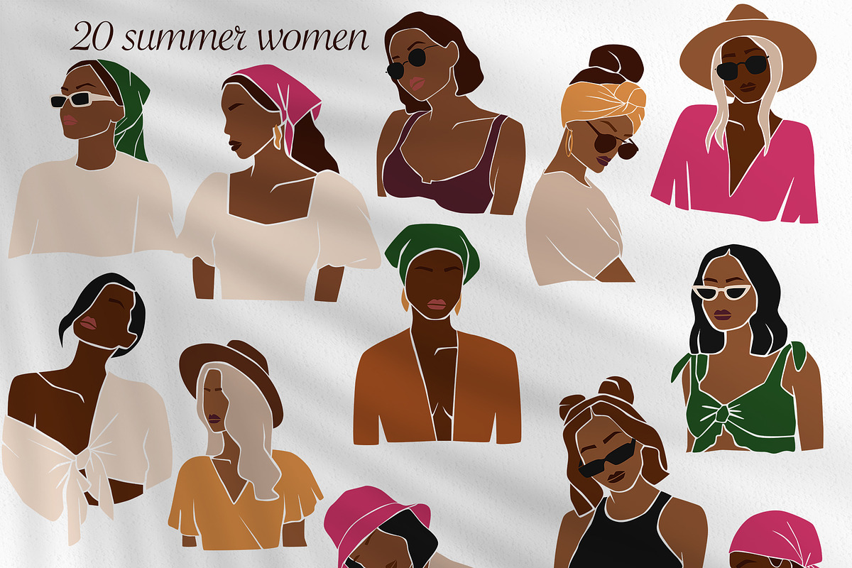 Summer aesthetic collection, a Decorative Illustration by EasyArt (Photo 3 of 10)