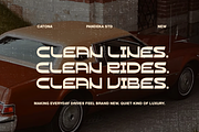 Catona - Retro Garage Font, a Sans Serif Font by Pandeka Studio (Thumbnail 3 of 9)