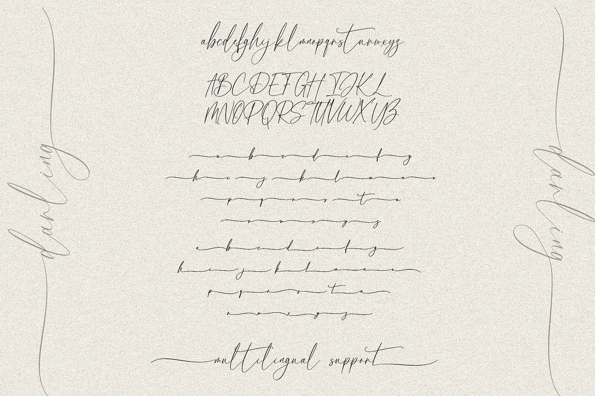 Darling Script, a Font by Prestige Artsy Studio (Photo 9 of 9)