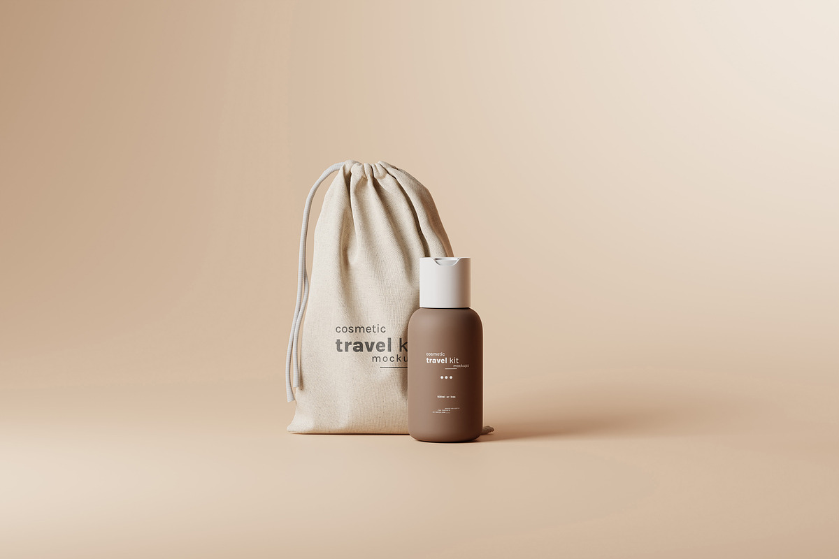 Cosmetic Travel Kit Mockups, a Packaging Mockup by pmvch (Photo 36 of 53)