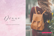 Donita Script, a Script Font by MrLetters (Thumbnail 8 of 8)