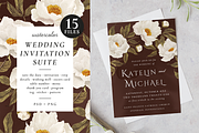 Noble white peonies, an Invitation Template by Helen Halik art (Thumbnail 1 of 9)