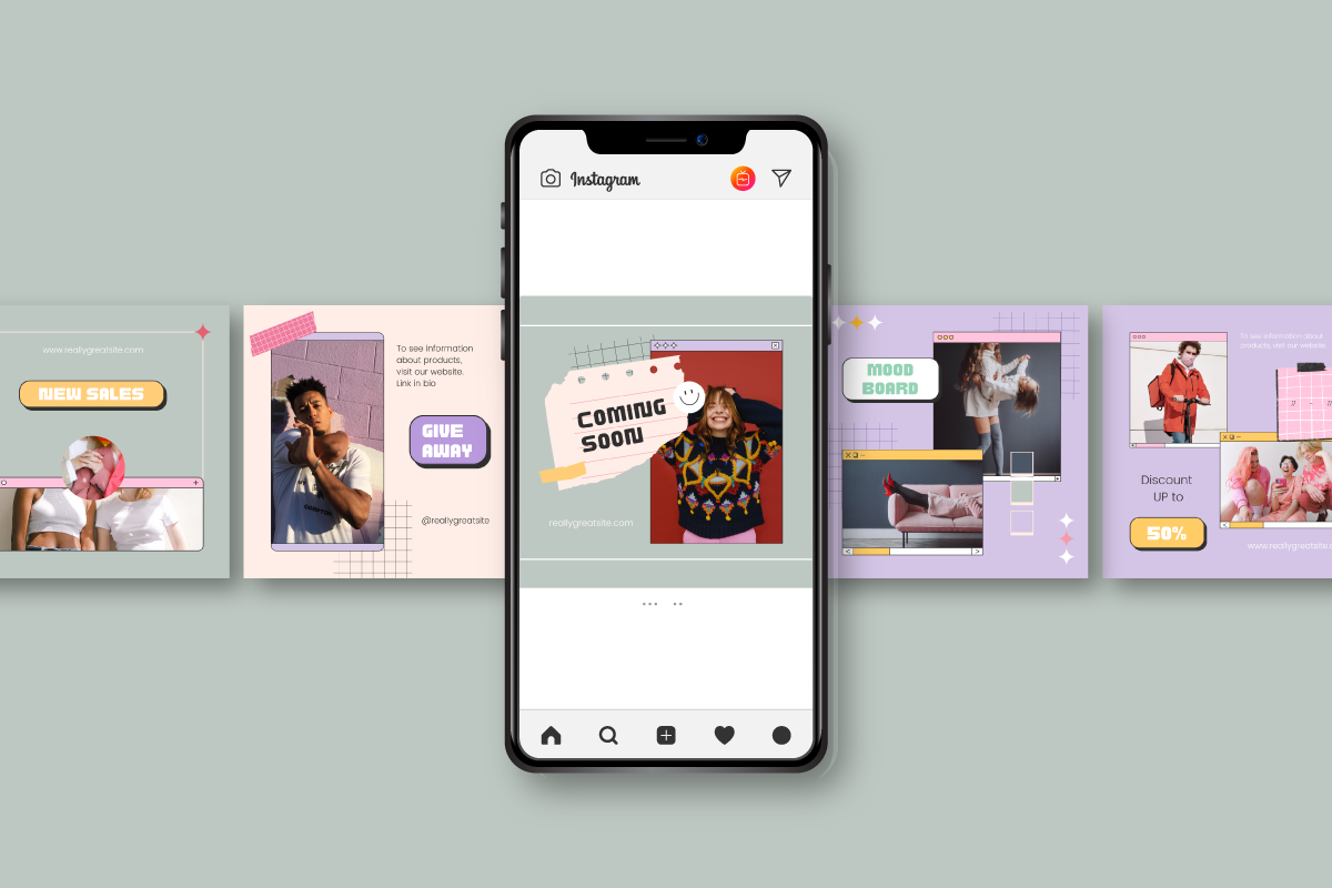 Lemoas Fashion - Canva Instagram, a Social Media Template by Inkofert (Photo 2 of 11)