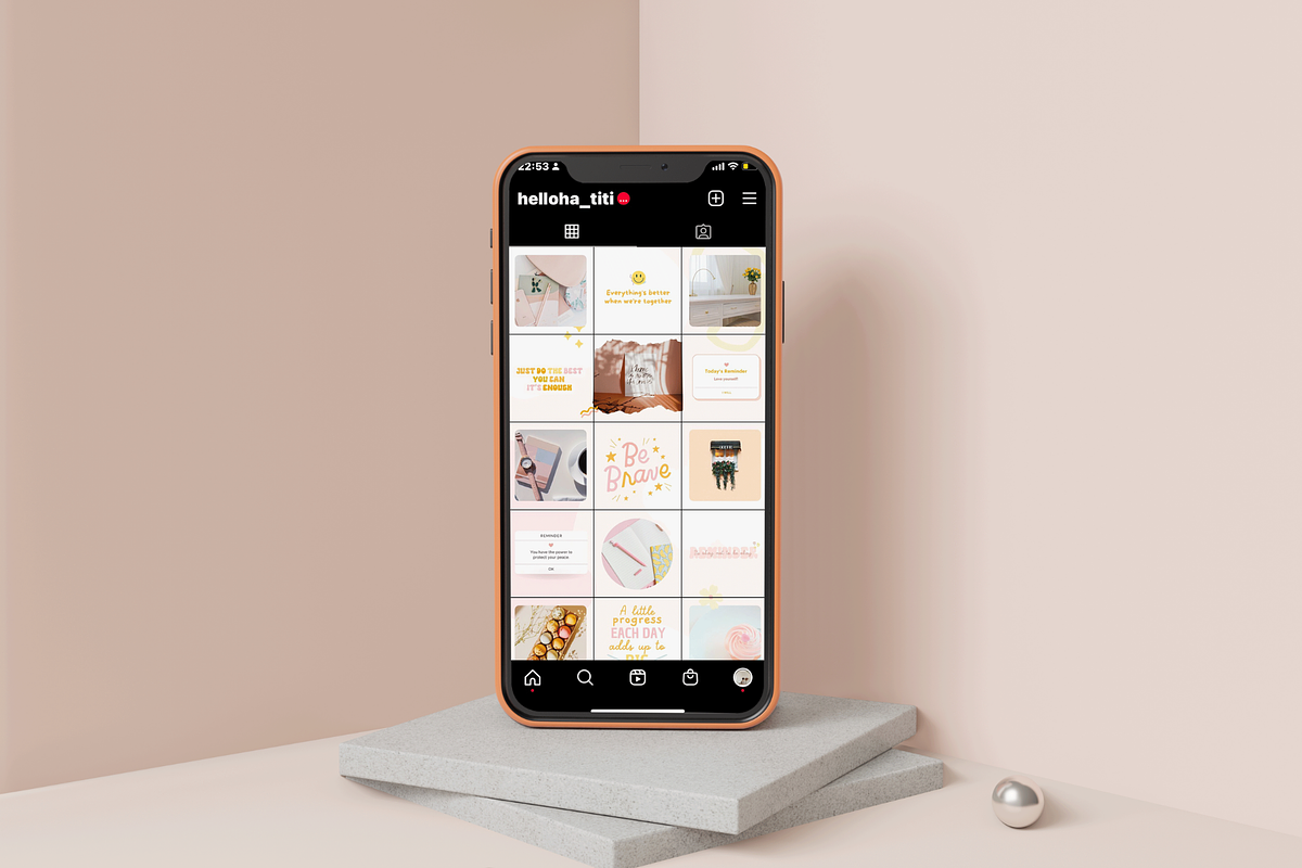 Bright Instagram Puzzle Canva, a Social Media Template by Hellohastore (Photo 9 of 9)