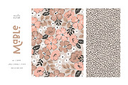Mable Floral Pattern Collection, a Pattern Graphic by Point and Poem (Thumbnail 3 of 11)