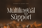 Boutique - Cinematic Luxury Font, a Serif Font by Sensatype (Thumbnail 12 of 12)