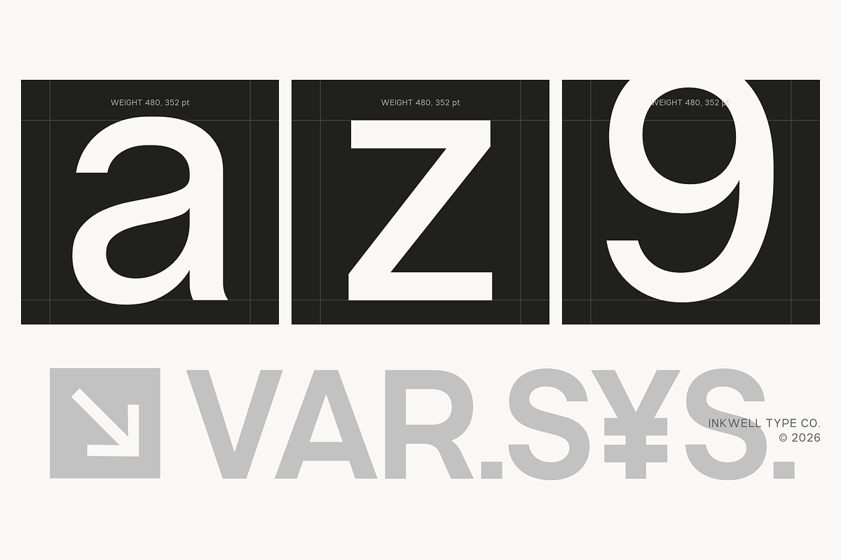 Ventaro — Extended Sans Serif, a Sans Serif Font by InkwellTypeCo (Photo 2 of 12)