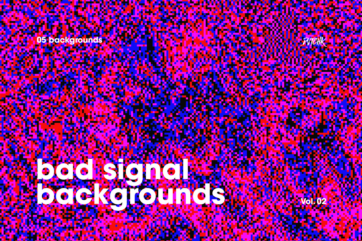 Bad Signal Backgrounds Vol. 02, a Background Graphic by dvtchk (Photo 5 of 5)