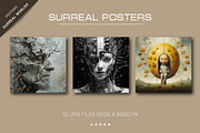 Bundle Surreal worlds 22.Psychedelic, a Decorative Illustration by KENO Mascots (Thumbnail 2 of 6)