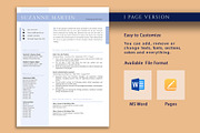 Clean Professional Resume Template, a Resume Template by VictoriousVita (Thumbnail 2 of 8)