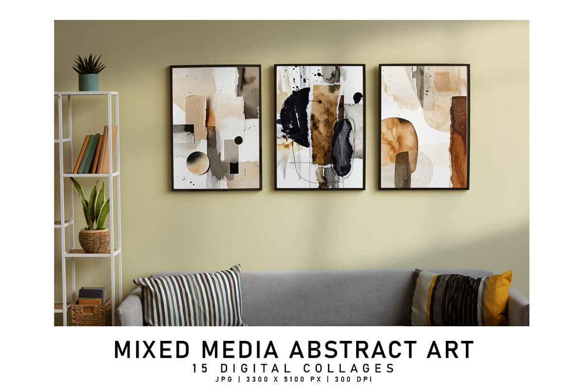 Mixed Media Abstract Art, a Decorative Illustration by Digital Art Creations (Photo 4 of 7)