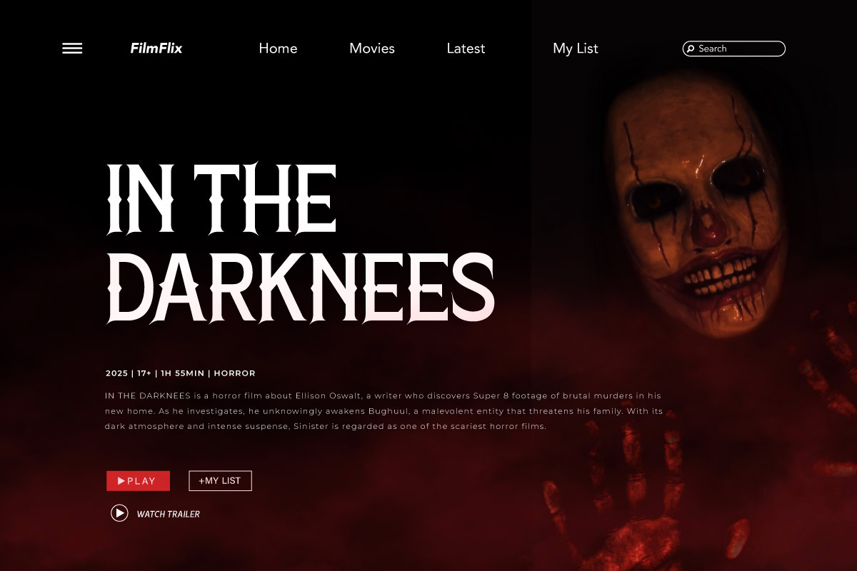 Darkside - Horror Movie Font, a Serif Font by twinstd (Photo 2 of 9)