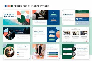 Organic Powerpoint Template