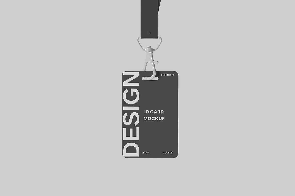 ID Card Mockup, an Advertising Mockup by safrizalstudio (Photo 3 of 4)